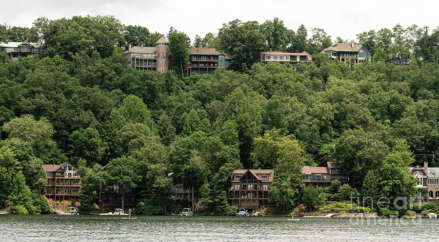 Lakefront Real Estate in Western North Carolina #6 Photograph by David Oppenheimer