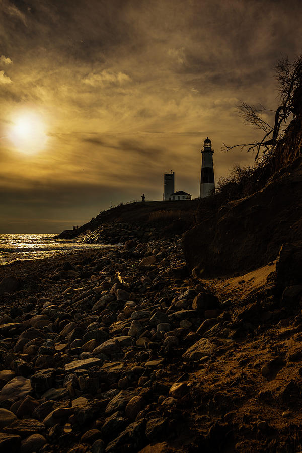 Lighthouse At Montauk Point, Long #4 Photograph by Alex Potemkin