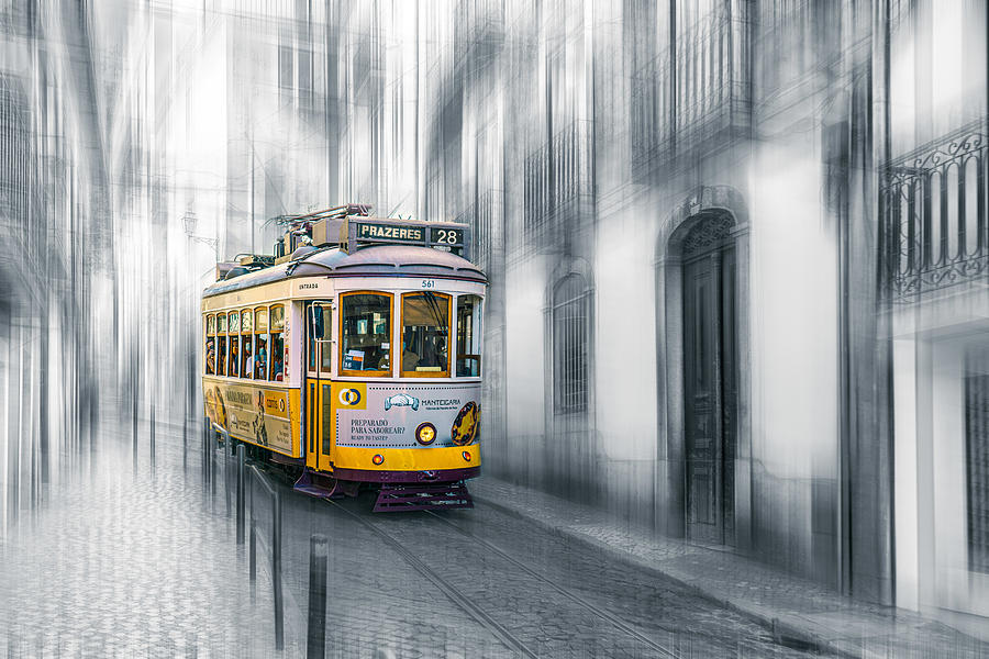 Transportation Photograph - Lisboa #4 by Dieter Reichelt