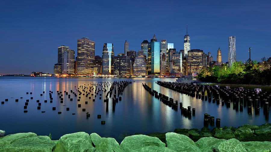 Lower Manhattan Skyline, Nyc #4 Digital Art by Massimo Ripani