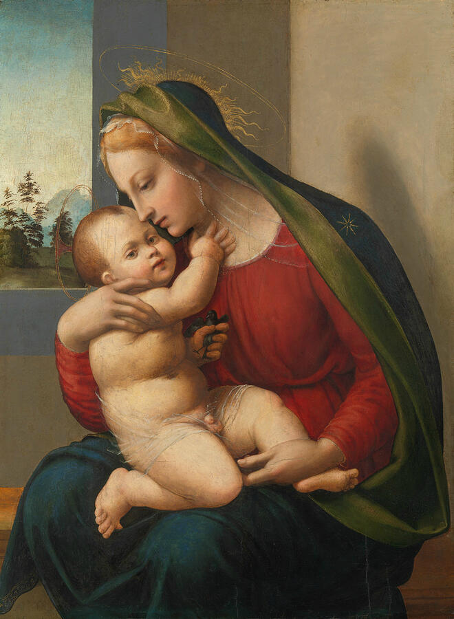 Madonna and Child #4 Painting by Francesco Granacci