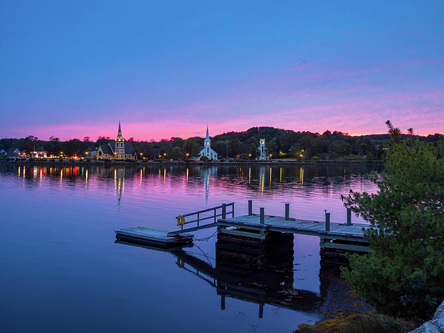 Mahone Bay #4 Photograph by Mark Llewellyn