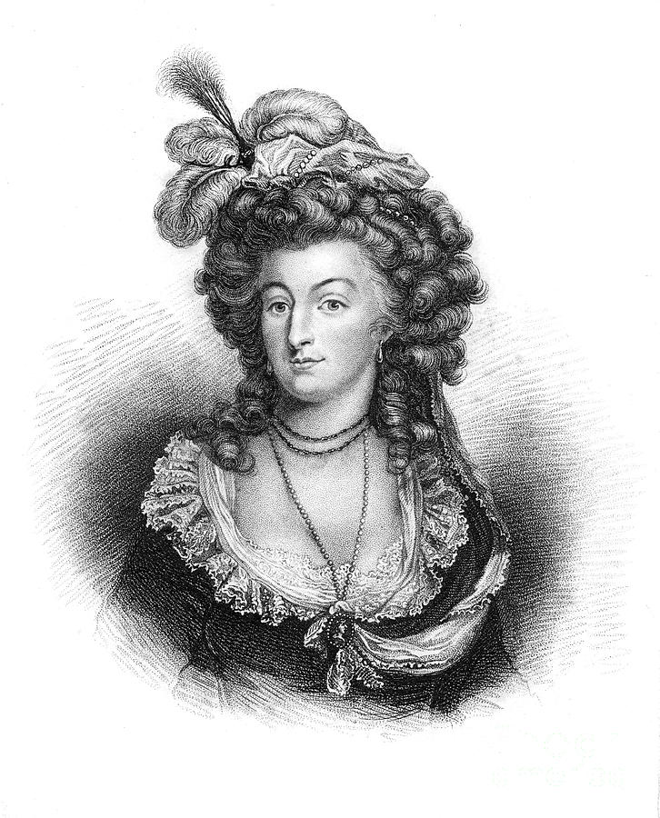 Marie Queen Consort Drawing by Print Collector