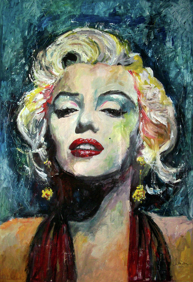 Movie Painting - Marilyn Monroe #4 by Marcelo Neira