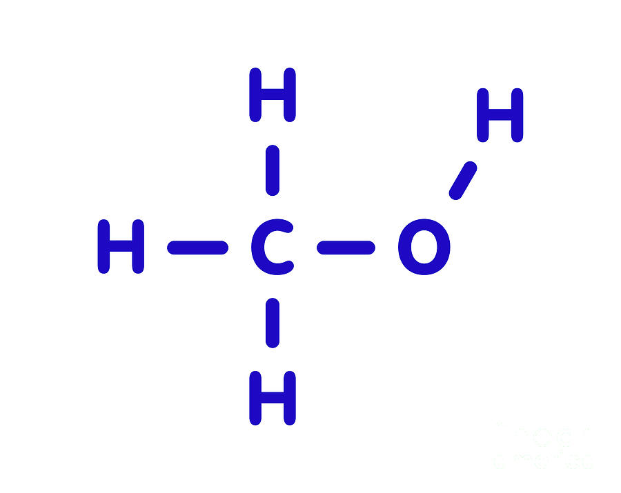 methanol molecule lewis structure