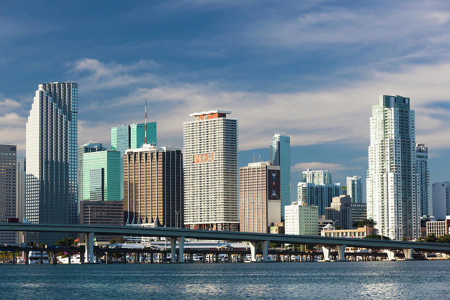 Miami, Florida, Exterior View #4 Photograph by Walter Bibikow