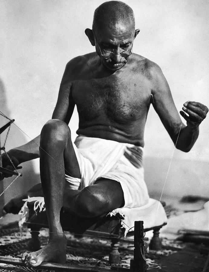 Mahatma Gandhi Photograph - Mohandas K. Gandhi #4 by Margaret Bourke-white