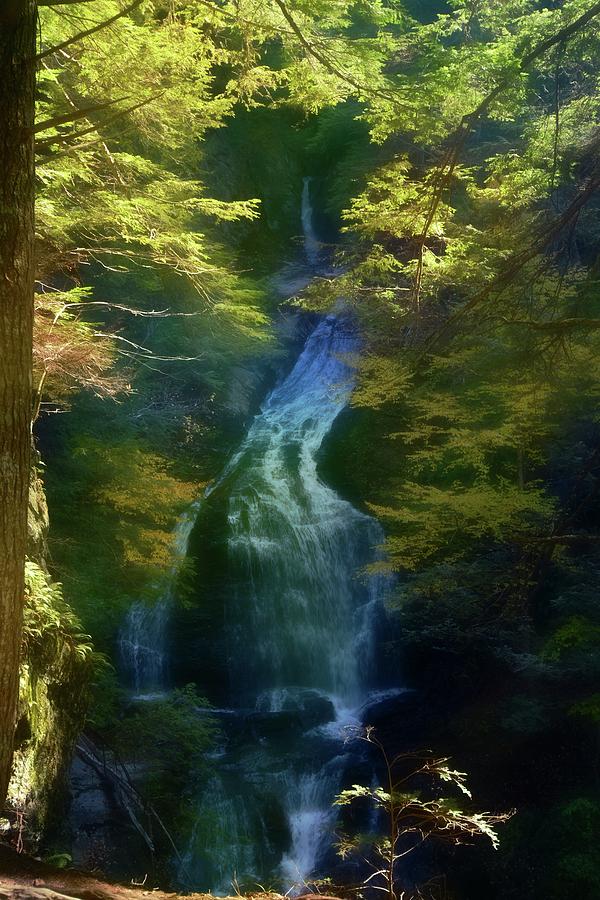 Moss Glen Falls--stowe Vermont Photograph