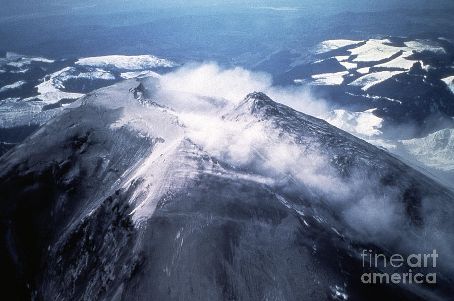 Mount St. Helens, 1980 #4 Photograph by Granger