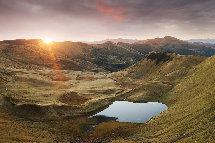 Nature Photograph - Mountain Lake On Sunrise Time #4 by Ivan Kmit