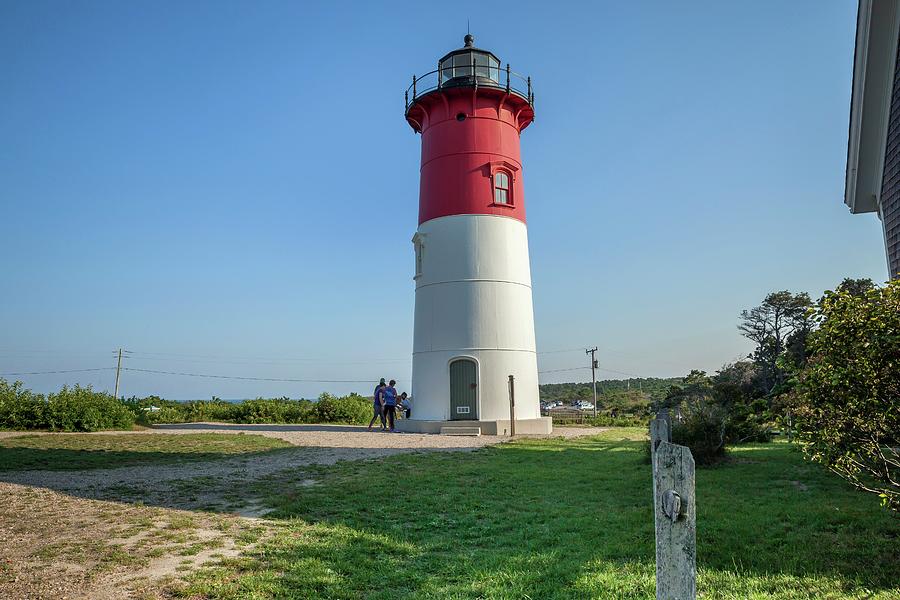 Nauset Beach Lighthouse, Cape Cod, Ma #4 Digital Art by Lumiere