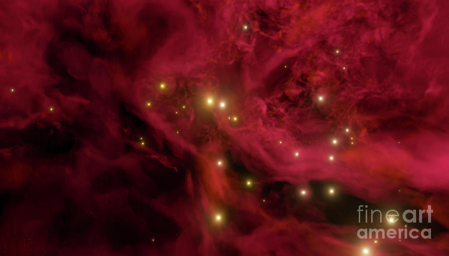 Nebula #4 Photograph by Wladimir Bulgar/science Photo Library
