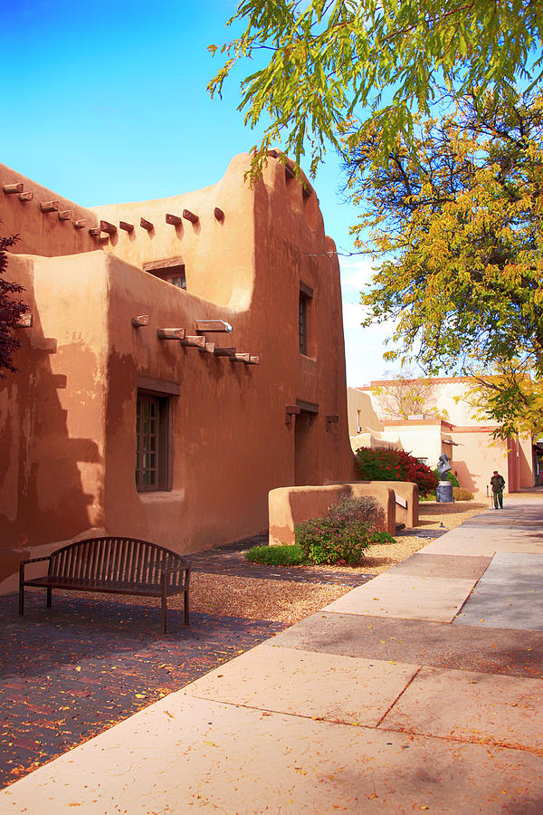 Santa Fe Photograph - New Mexico Museum of Art #4 by Chris Smith
