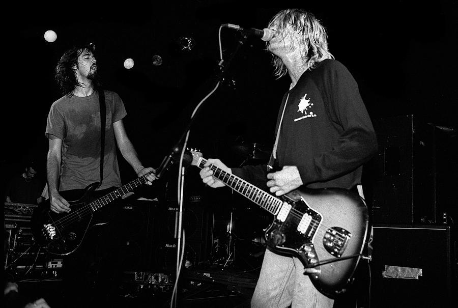 Nirvana Perform Live In Frankfurt Photograph by Paul Bergen Nirvana Perform Live In Frankfurt Photograph by Paul Bergen