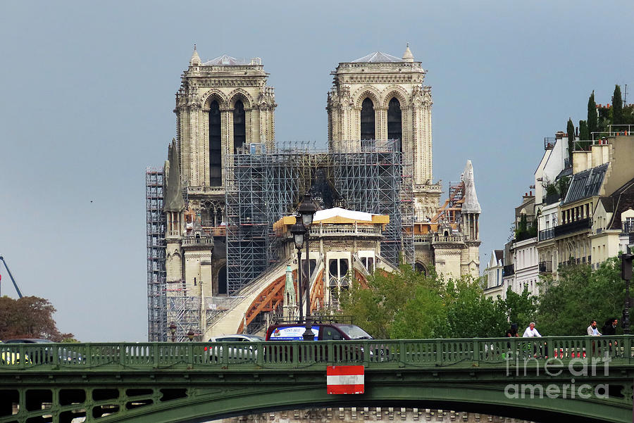 Notre-Dame Re-Construction #4 Photograph by Steven Spak