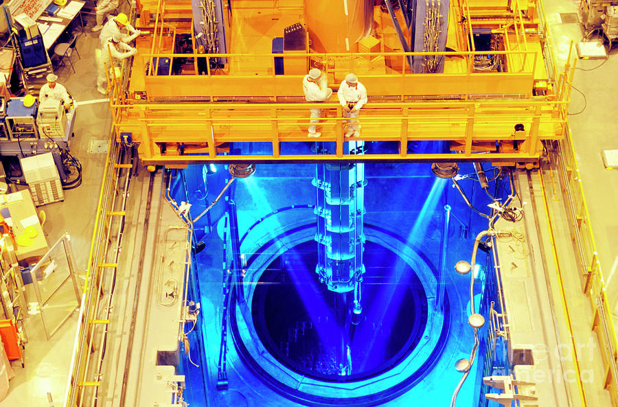 Nuclear Reactor Photograph by Patrick Landmann/science Photo Library ...