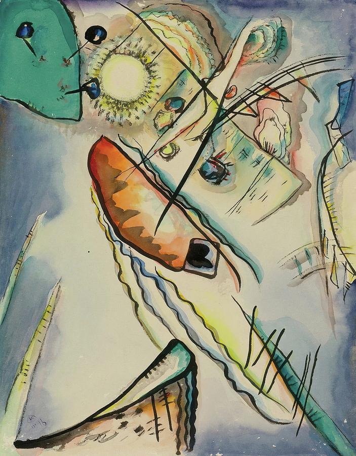 Ohne Titel Painting By Wassily Kandinsky Fine Art America