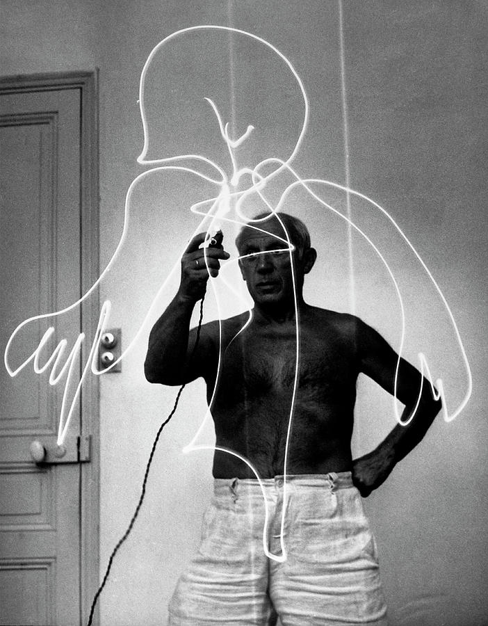 Pablo Picassopablo Picasso Misc Photograph by Gjon Mili Pablo Picassopablo Picasso Misc Photograph by Gjon Mili