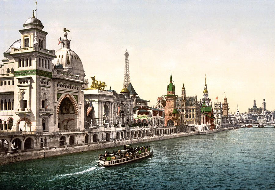 Paris Exposition, 1900 #4 Painting by Granger