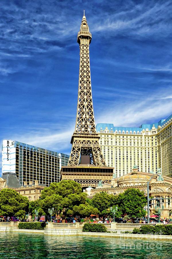 Paris Las Vegas Mixed Media by Larry Dove - Fine Art America