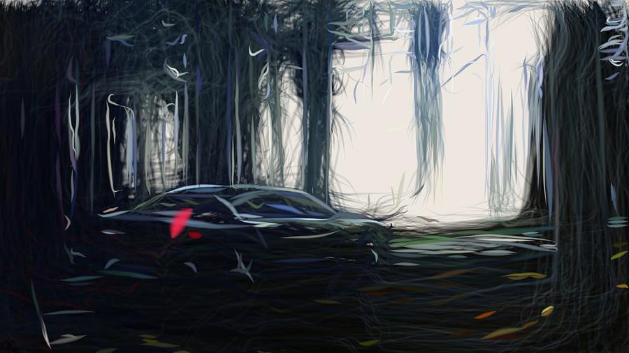Peugeot Exalt Drawing #5 Digital Art by CarsToon Concept