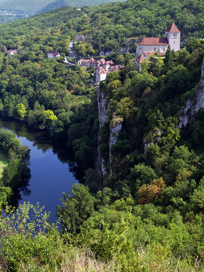 Picturesque  France - St Cirq Lapopie #4 Photograph by Seeables Visual Arts