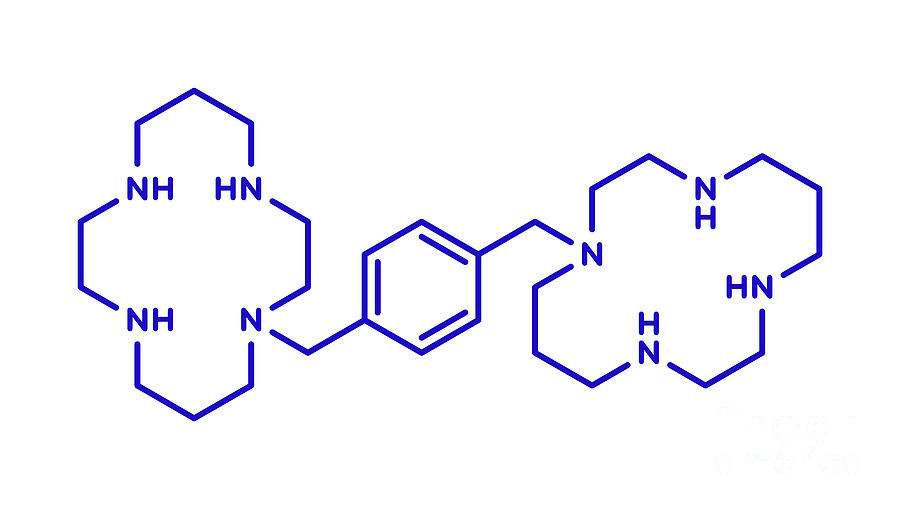 Plerixafor Cancer Drug Molecule #4 Photograph by Molekuul/science Photo ...