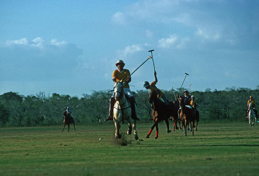 Polo Match #4 Photograph by Slim Aarons