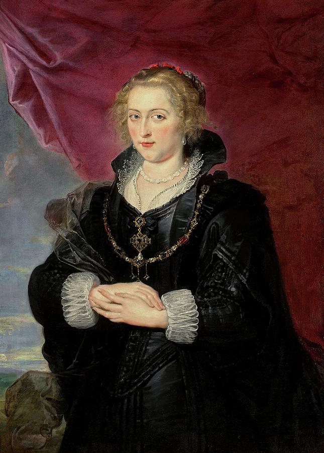 Portrait Of A Lady Painting by Peter Paul Rubens | Fine Art America