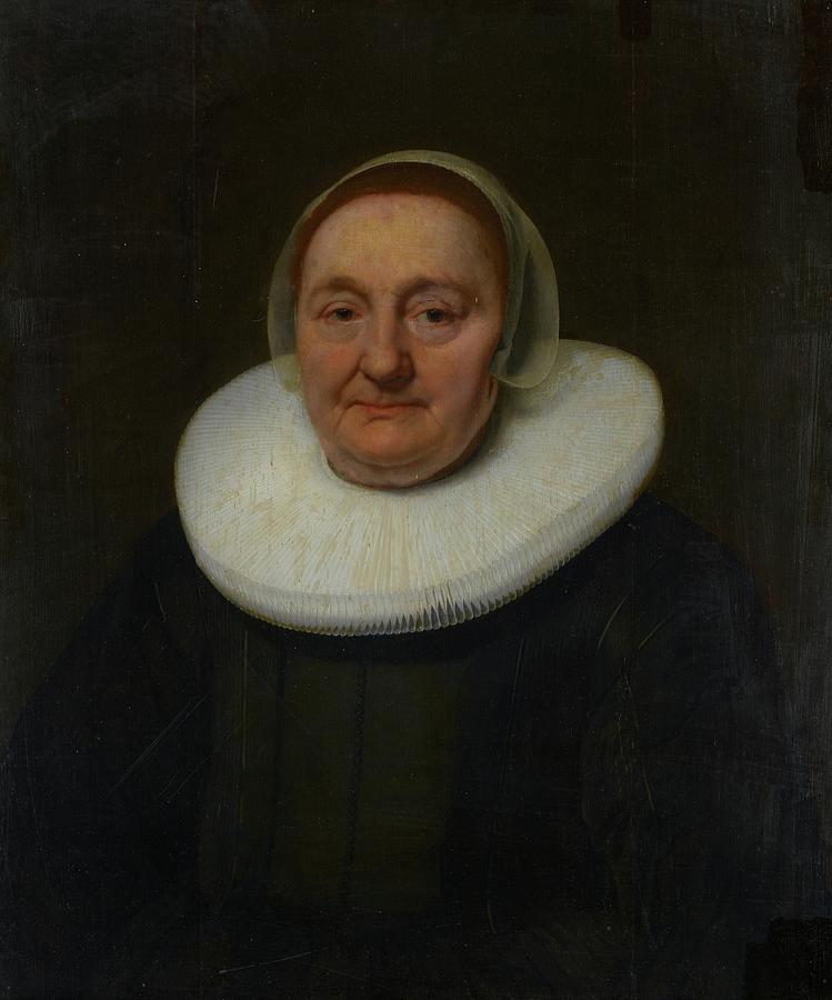 Portrait Of A Woman Painting by Bartholomeus Van Der Helst - Fine Art ...