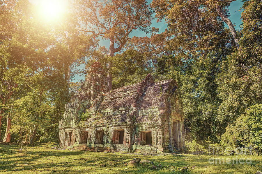 Preah khan temple angkor wat unesco world heritage site #4 Photograph by MotHaiBaPhoto Prints