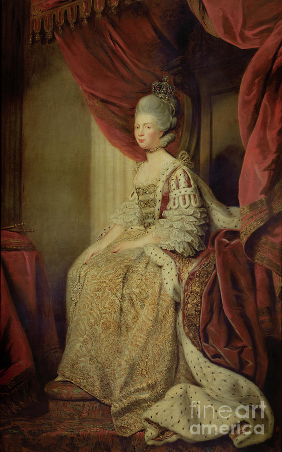 Queen Charlotte Painting By Allan Ramsay - Fine Art America