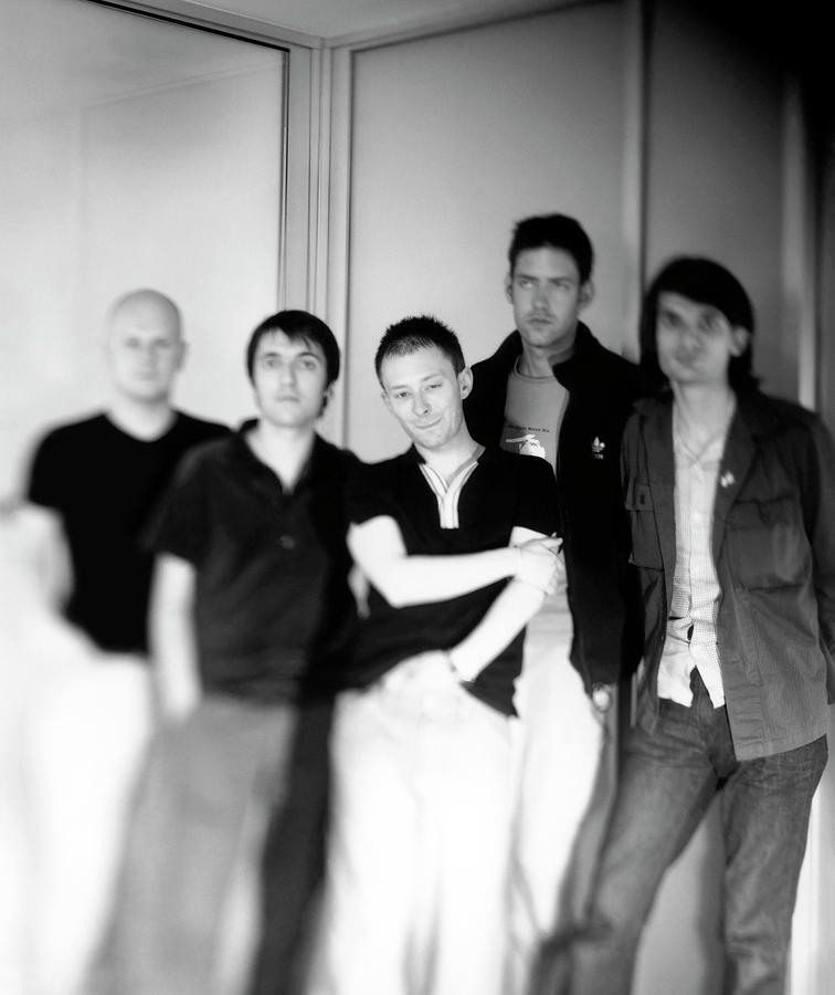 Radiohead Portrait Session #4 Photograph by Bob Berg