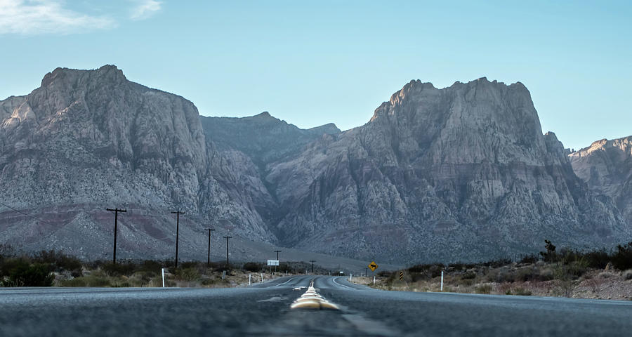 Red Rock Canyon Landscape Near Las Vegas Nevada #4 Photograph by Alex Grichenko