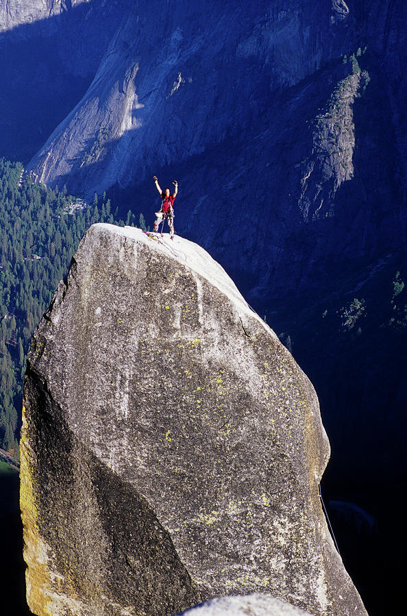 Rock Climber, Yosemite, California #4 Photograph by Jonathan Kingston