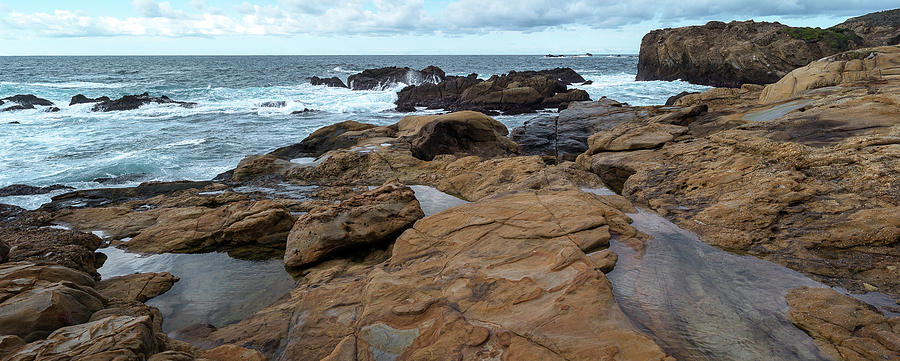 Rock Formations On The Coast, Point #4 Photograph by Panoramic Images
