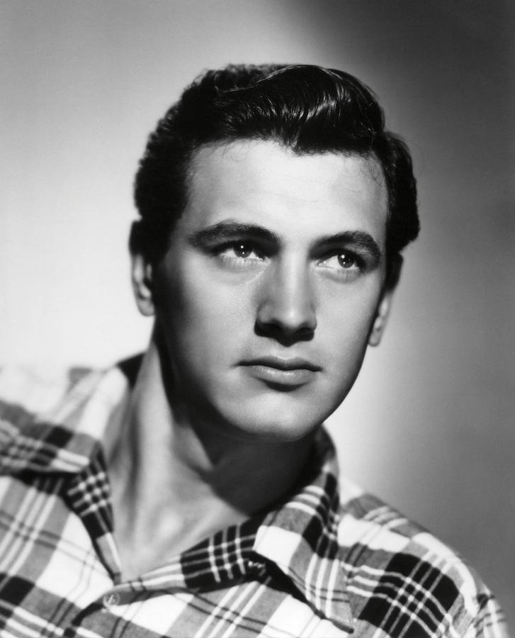 Rock Hudson . Photograph by Album - Fine Art America