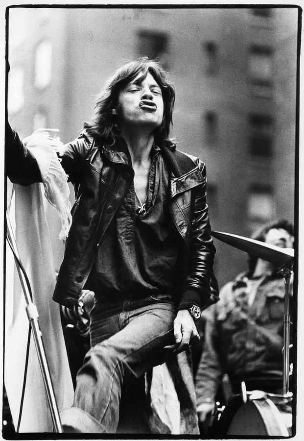 Rolling Stones On Fifth Avenue Photograph by Fred W. McDarrah Rolling Stones On Fifth Avenue Photograph by Fred W. McDarrah