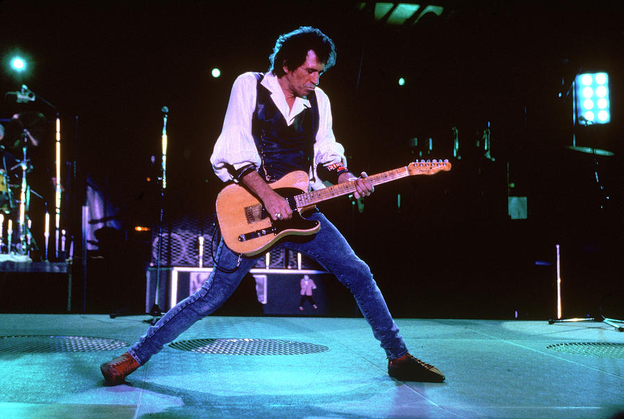The Rolling Stones Photograph - Rolling Stones On Voodoo Lounge Tour #5 by Dmi