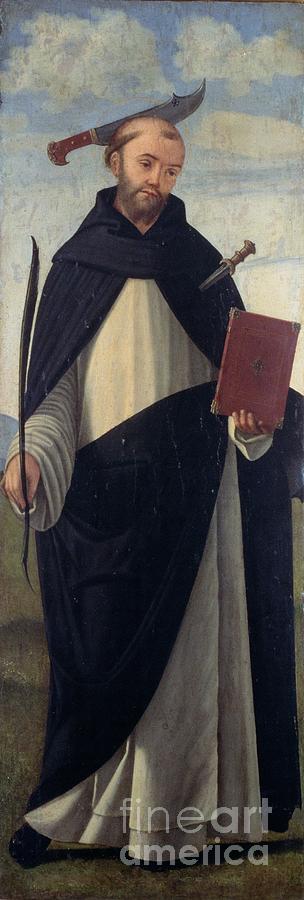 Saint Peter Martyr Painting by Vittore Carpaccio