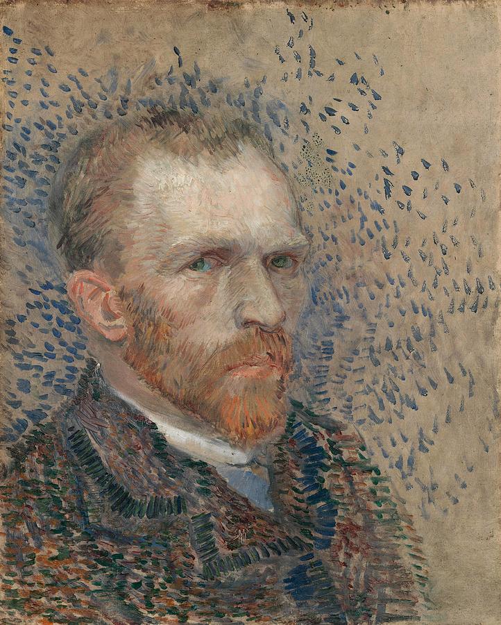 Self-Portrait. #4 Painting by Vincent van Gogh -1853-1890-