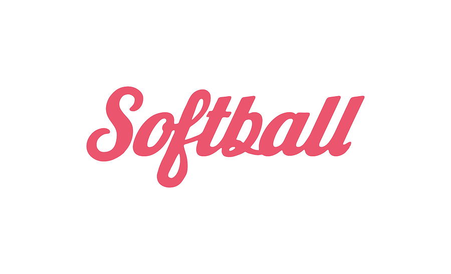 Softball Drawing - Softball #4 by CSA Images