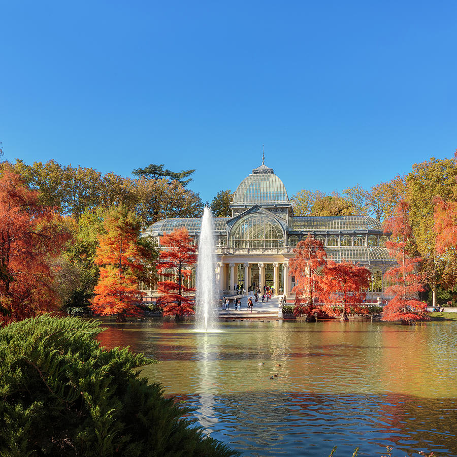 Spain, Comunidad De Madrid, Madrid, Parque Del Buen Retiro, Central ...