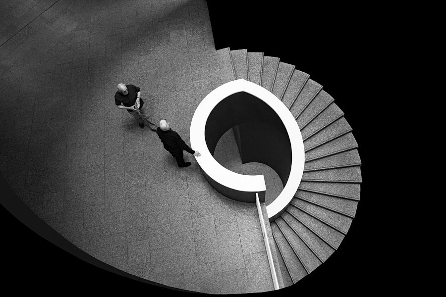 Spiral Staircase #4 Photograph by Inge Schuster