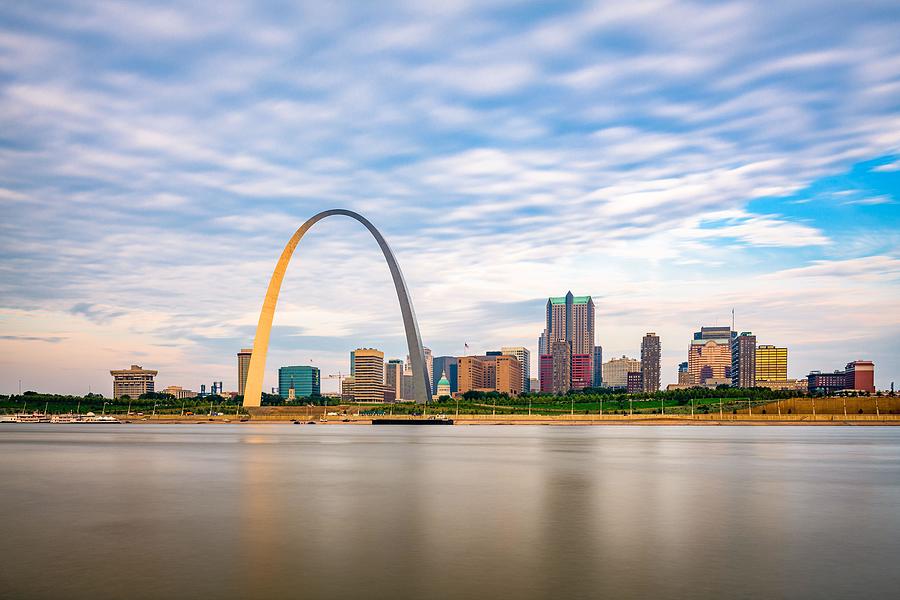 St. Louis Photograph - St. Louis, Missouri, Usa Downtown #4 by Sean Pavone