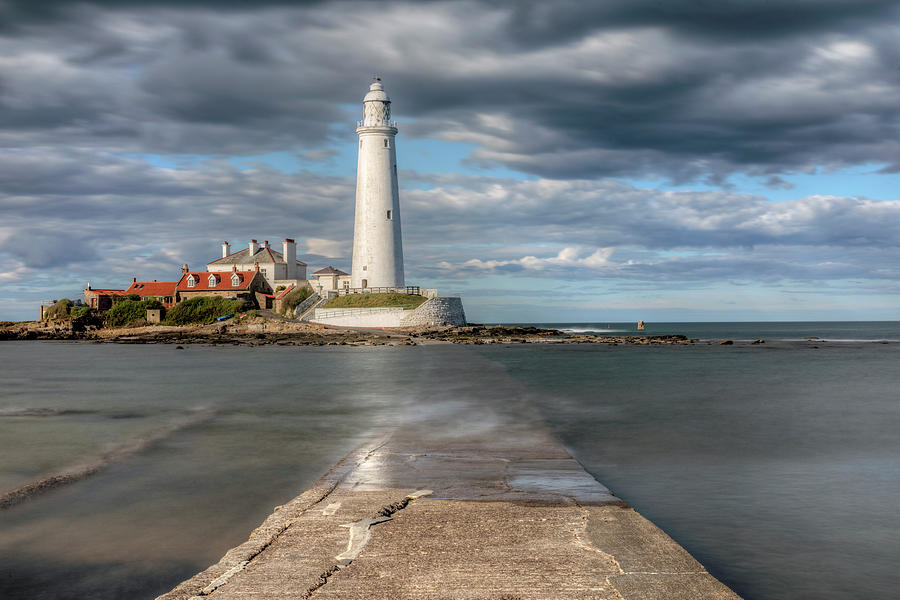 St Marys Lighthouse - England #4 Photograph by Joana Kruse
