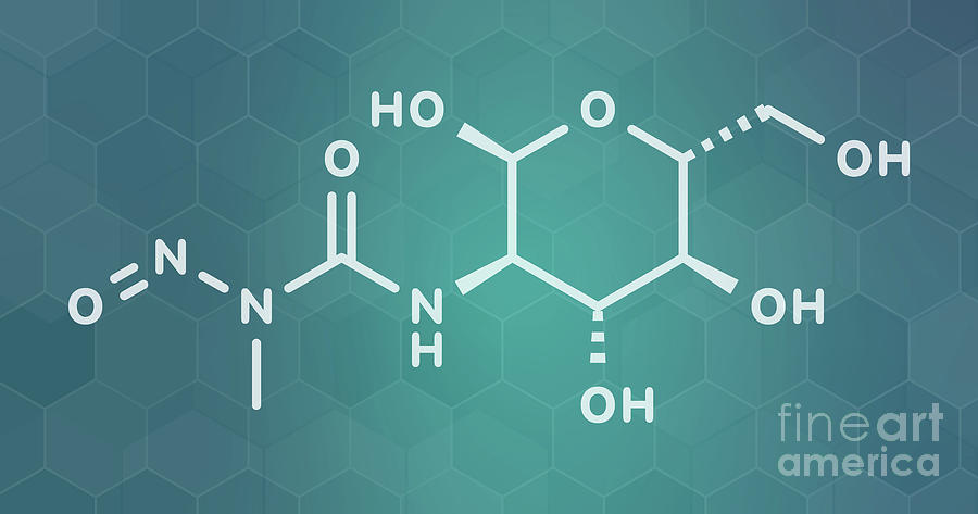 Streptozotocin Cancer Drug Molecule Photograph by Molekuul/science ...