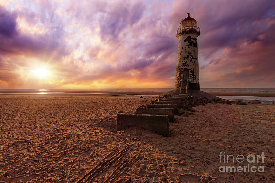 Sunset Photograph - Sunset at the Lighthouse #4 by Ian Mitchell