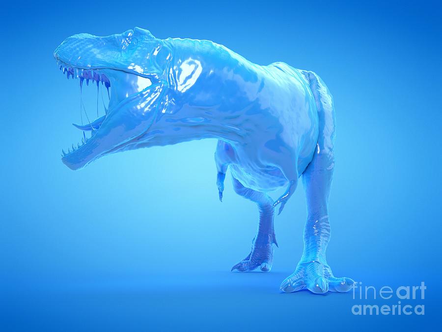 T-rex #4 Photograph by Sebastian Kaulitzki/science Photo Library