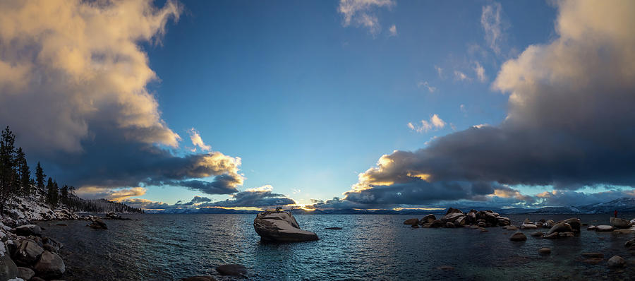 Tahoe Sunset #4 Photograph by Martin Gollery